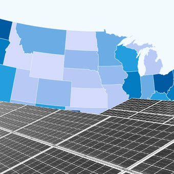 ENERGY & ENVIRONMENT 04 Solar Panels Clean Energy Map State
