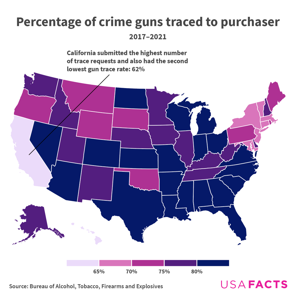 Crime Rate United States Map