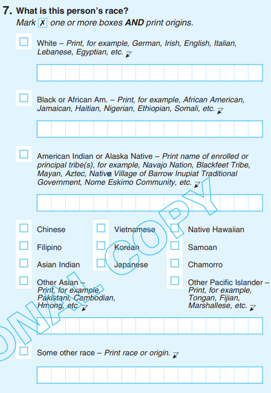 Race census