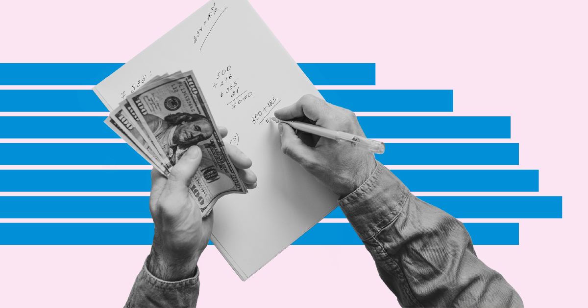 STANDARD OF LIVING 02 Household Spending Budget Money Savings Bars